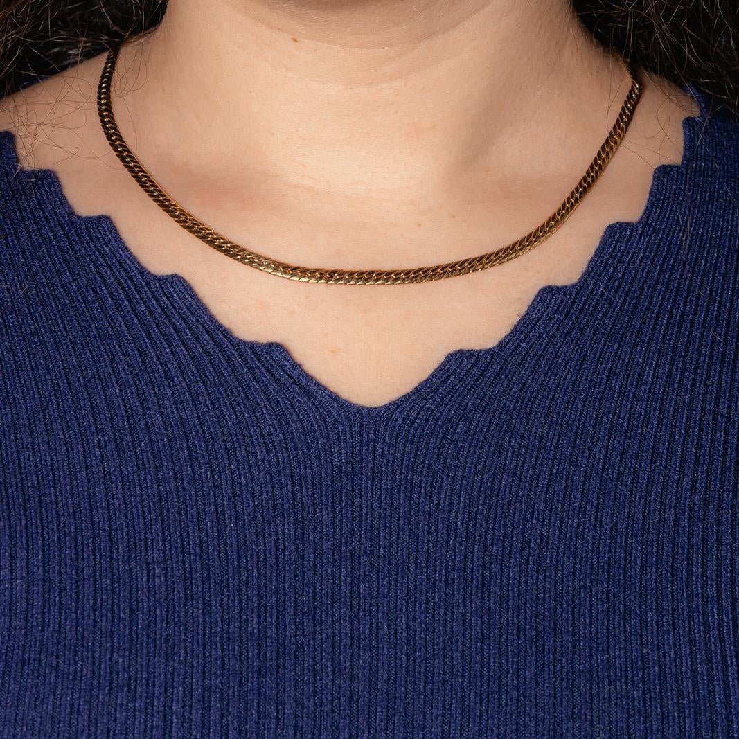Collier Maille en or jaune - Image 2