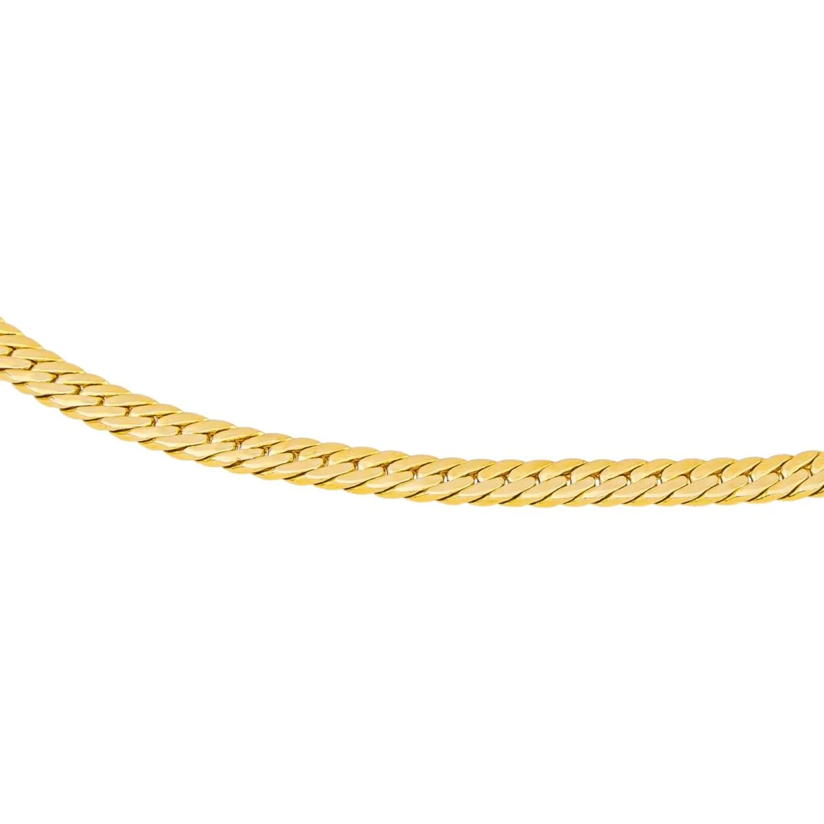 Collier Maille anglaise Or jaune - Image 14