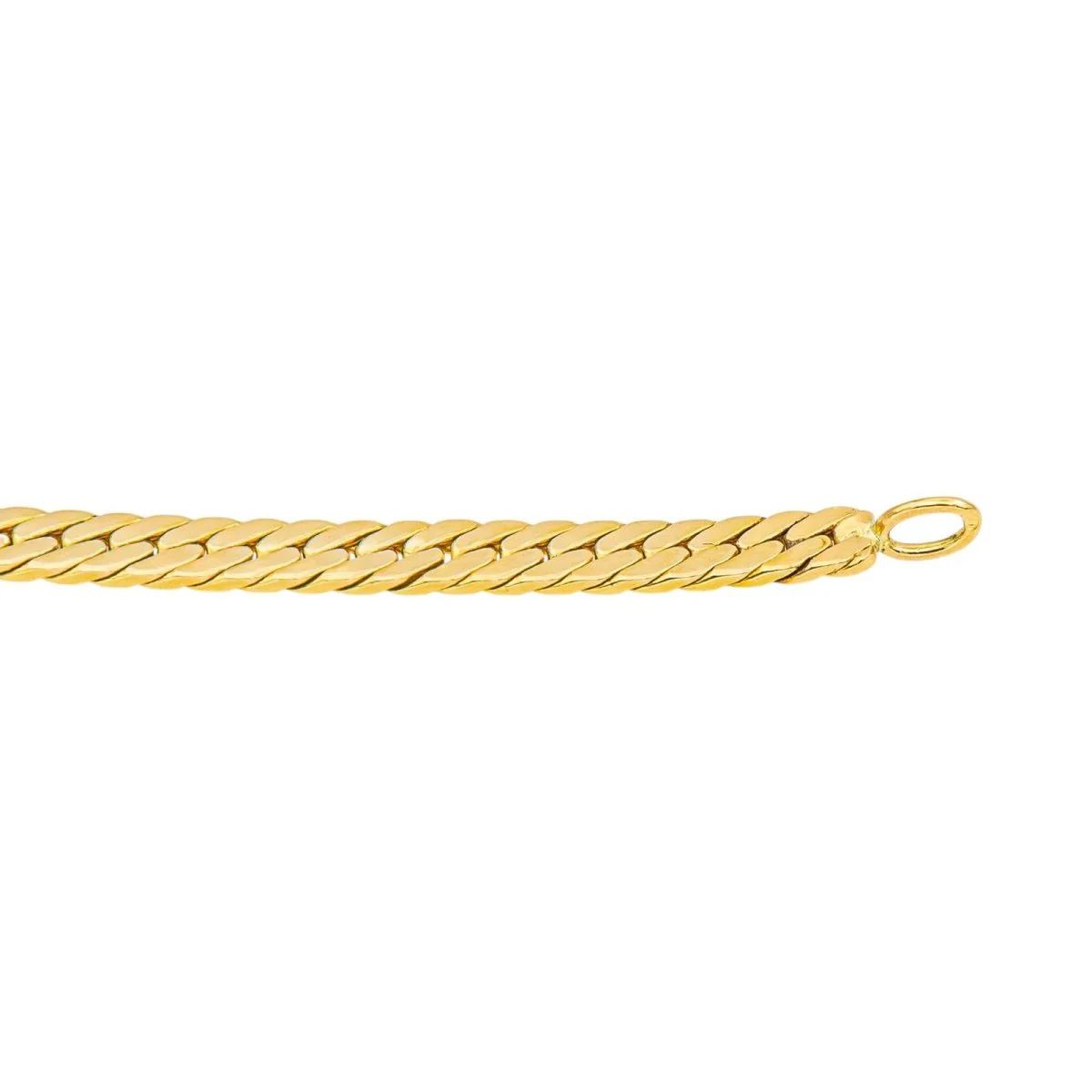 Collier Maille anglaise Or jaune - Image 6