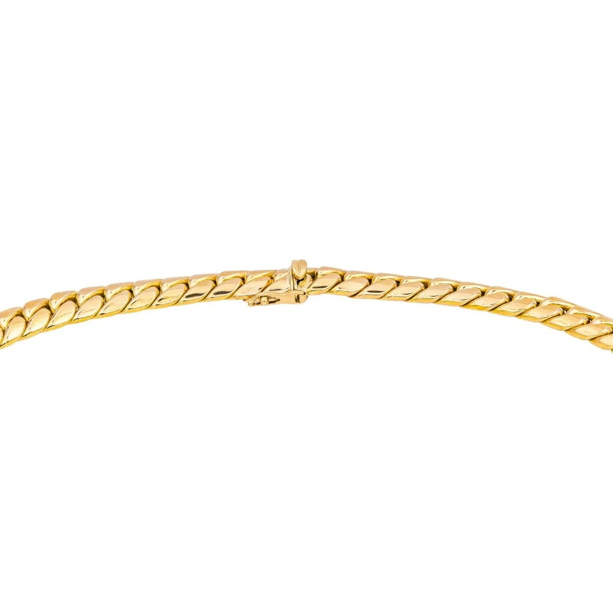 Collier Maille en or jaune - Image 6