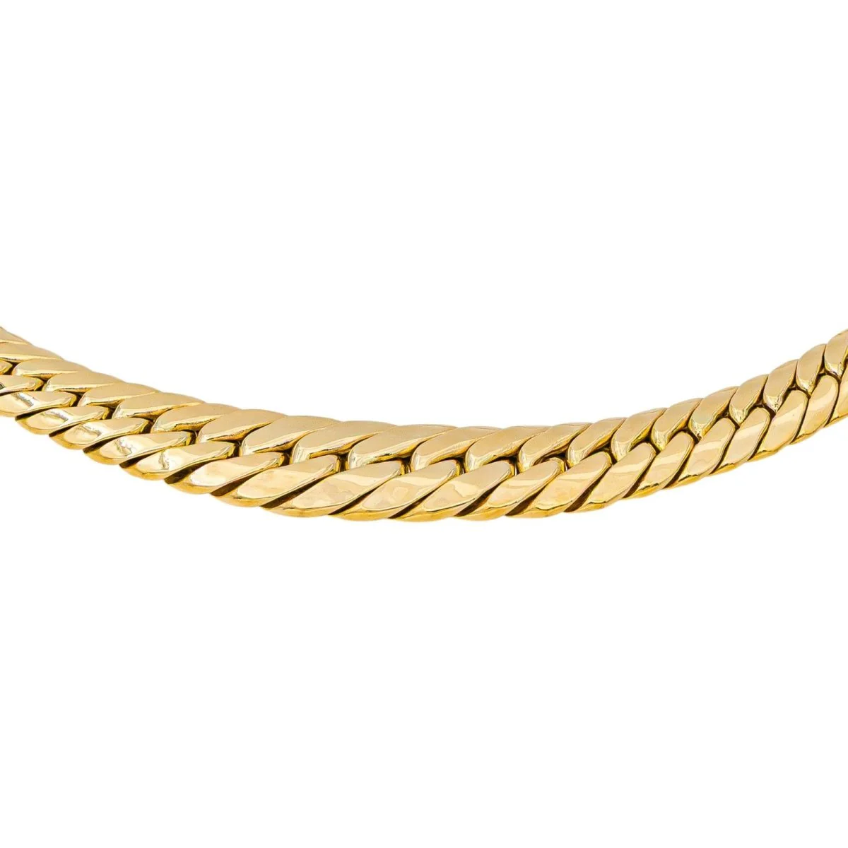 Collier Maille en or jaune - Image 6