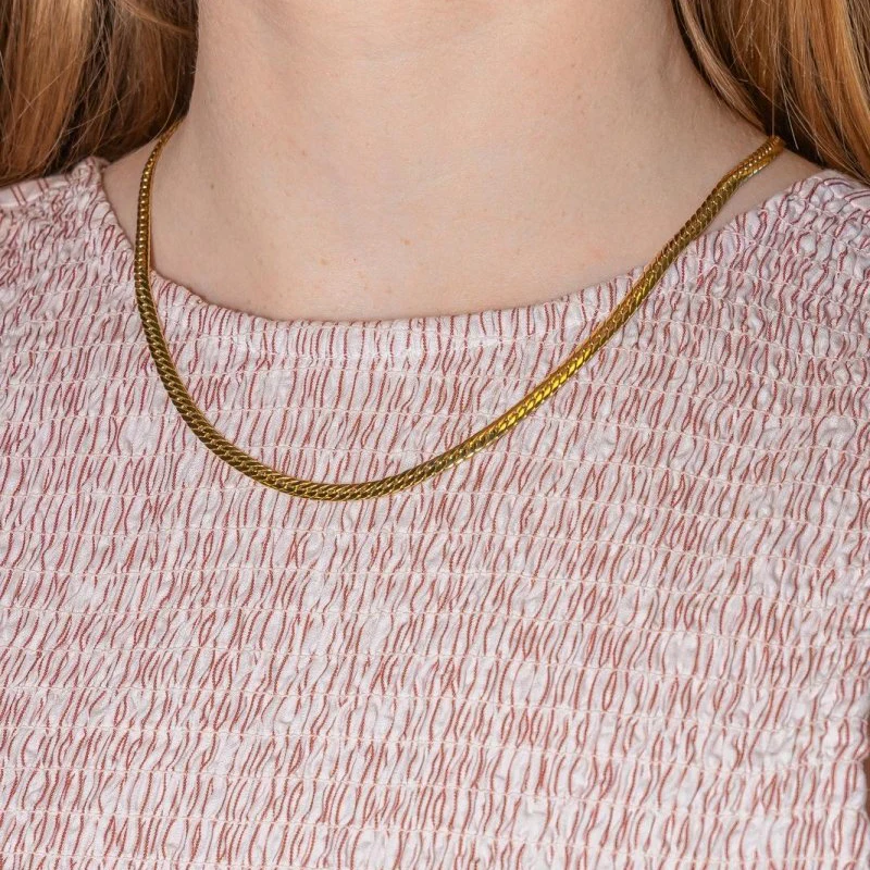 Collier Maille en or jaune - Image 2