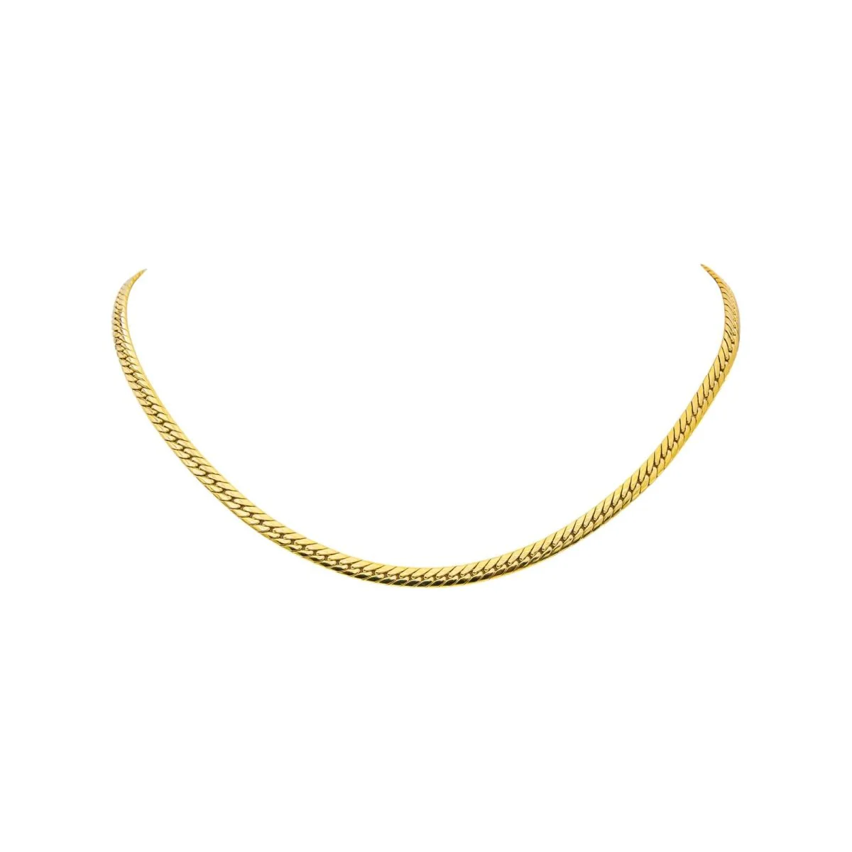 Collier Maille en or jaune - Image 3
