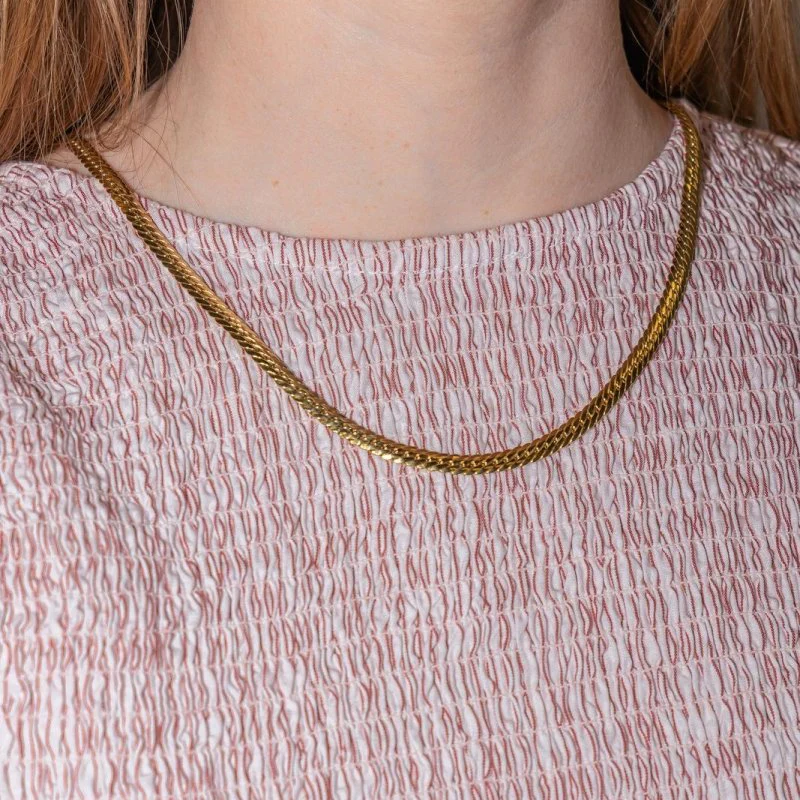 Collier Maille en or jaune - Image 2