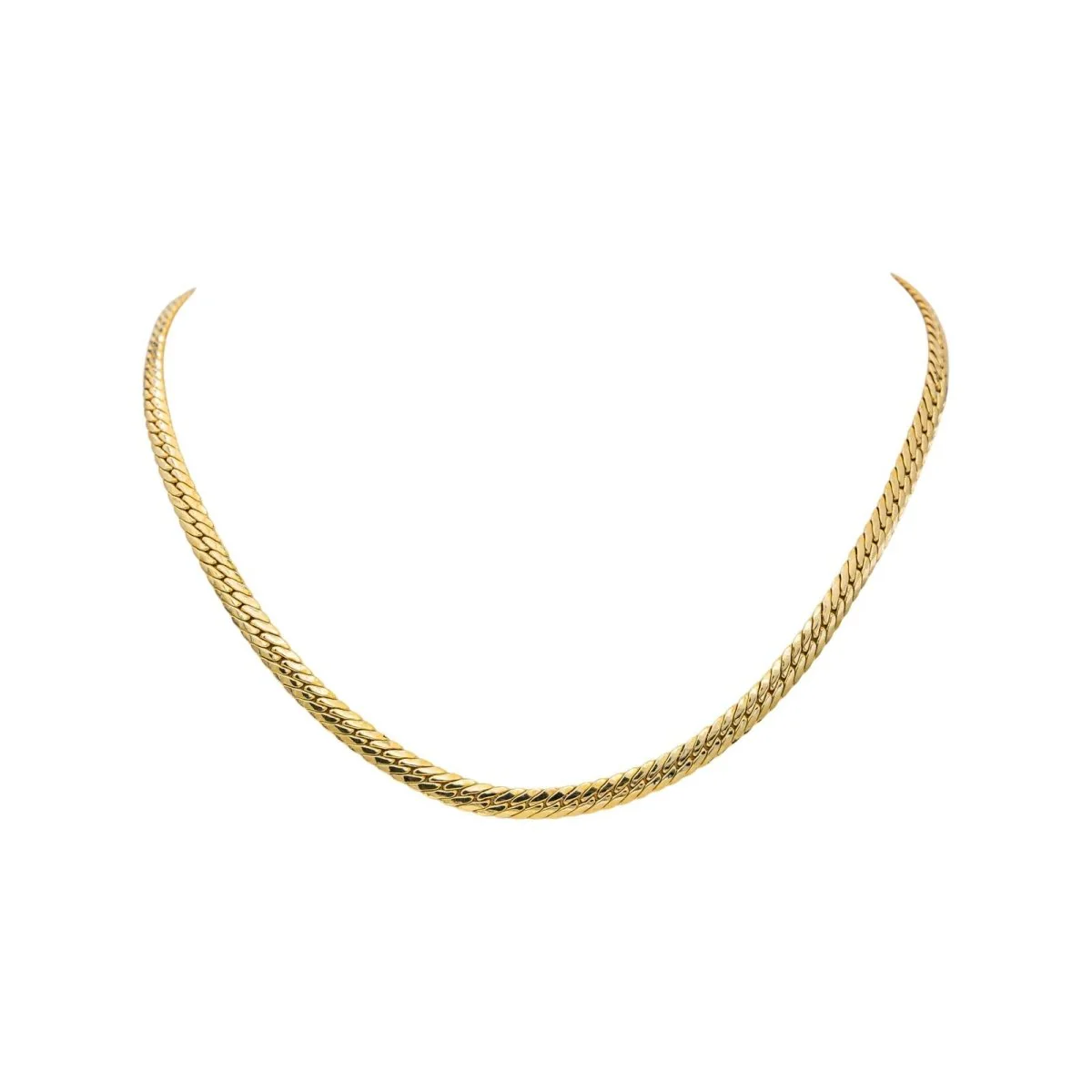 Collier Maille en or jaune - Image 3