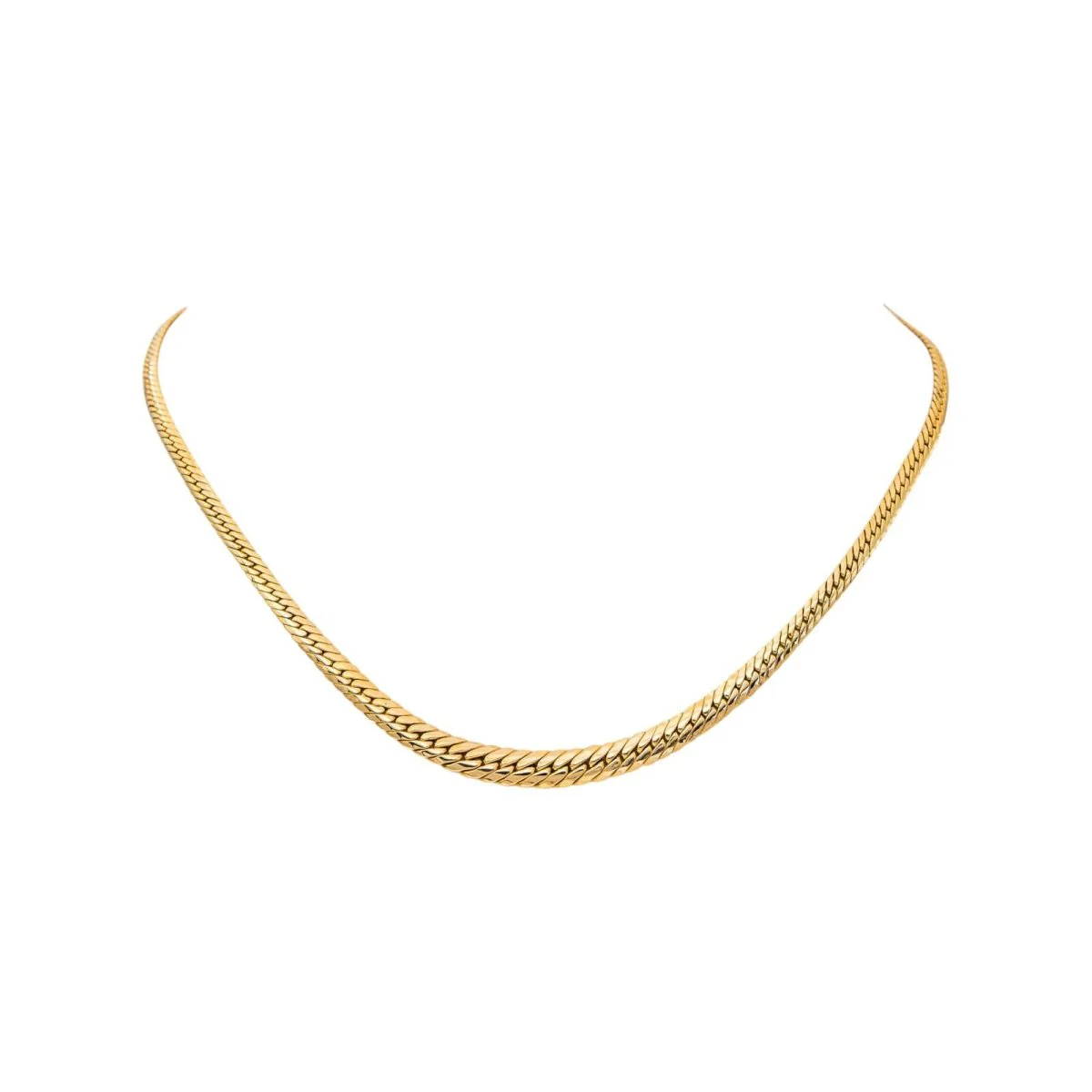 Collier Maille en or jaune - Image 3