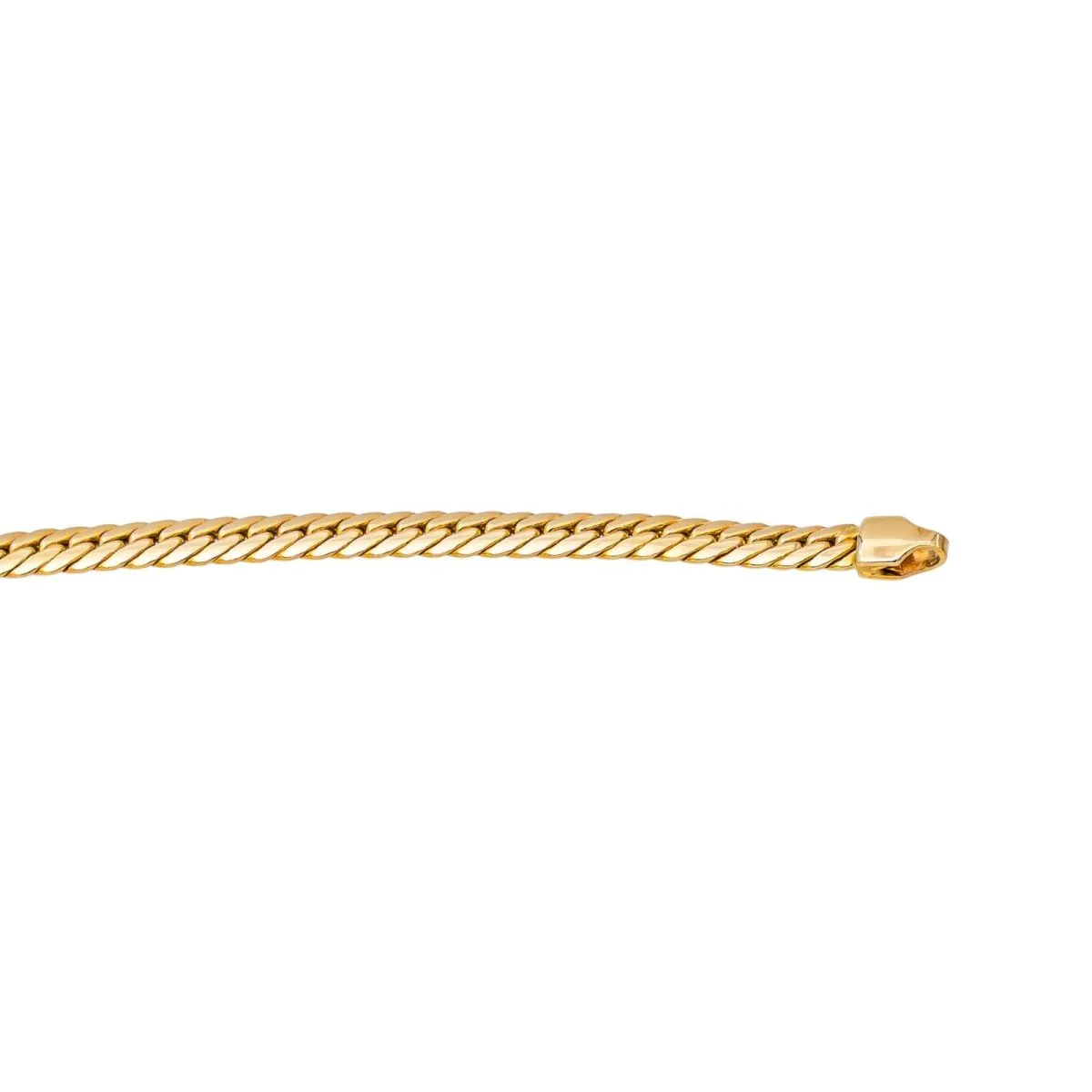 Collier Maille en or jaune - Image 7
