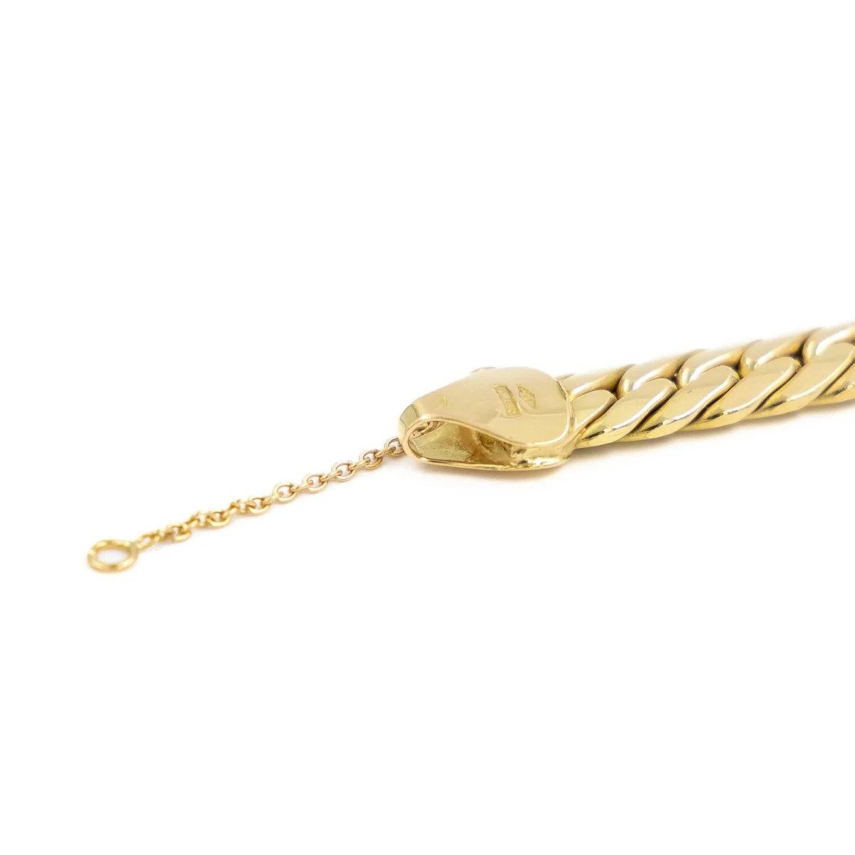 Collier Maille anglaise en or jaune - Image 2