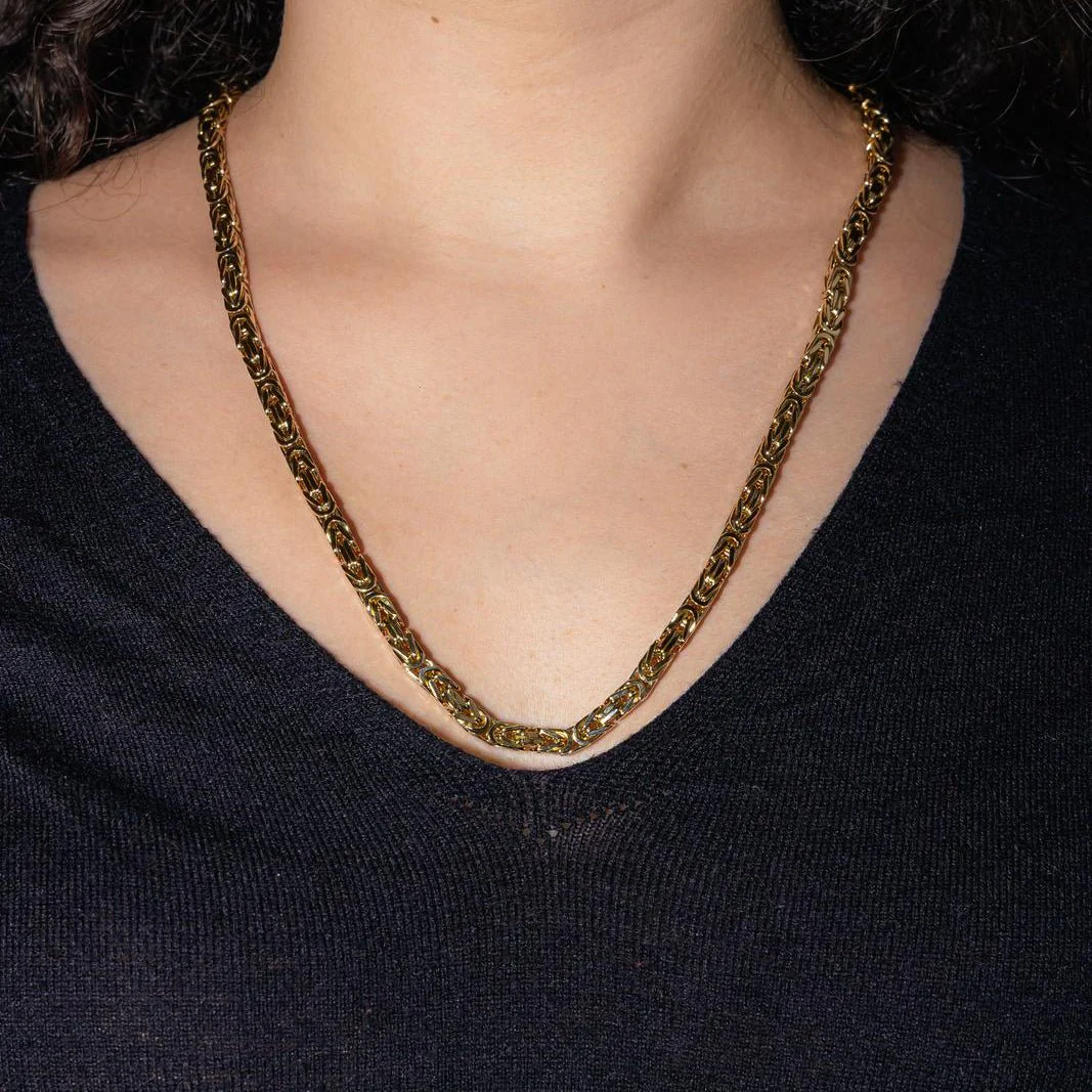 Collier Maille en or jaune - Image 2