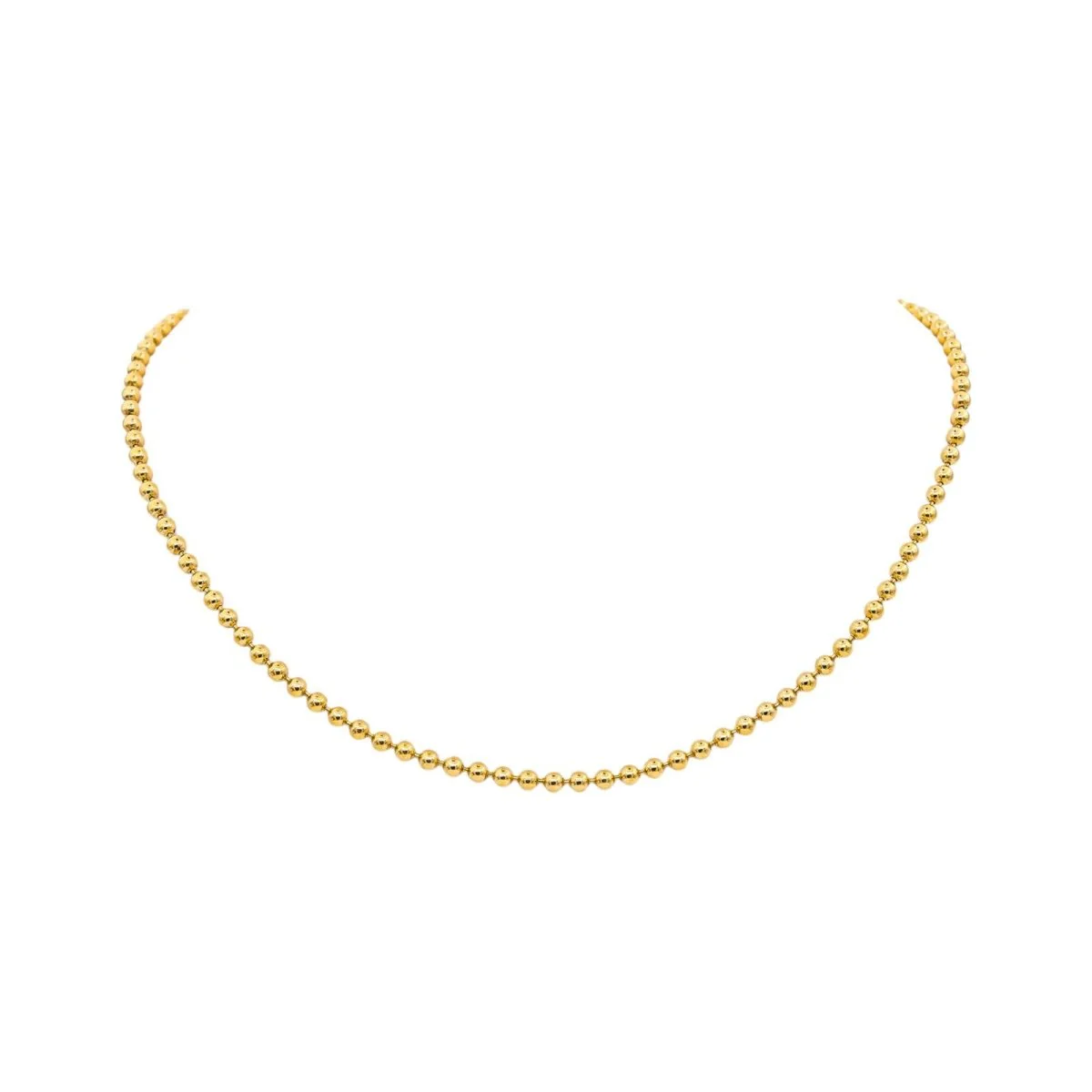 Collier Maille en or jaune - Image 3