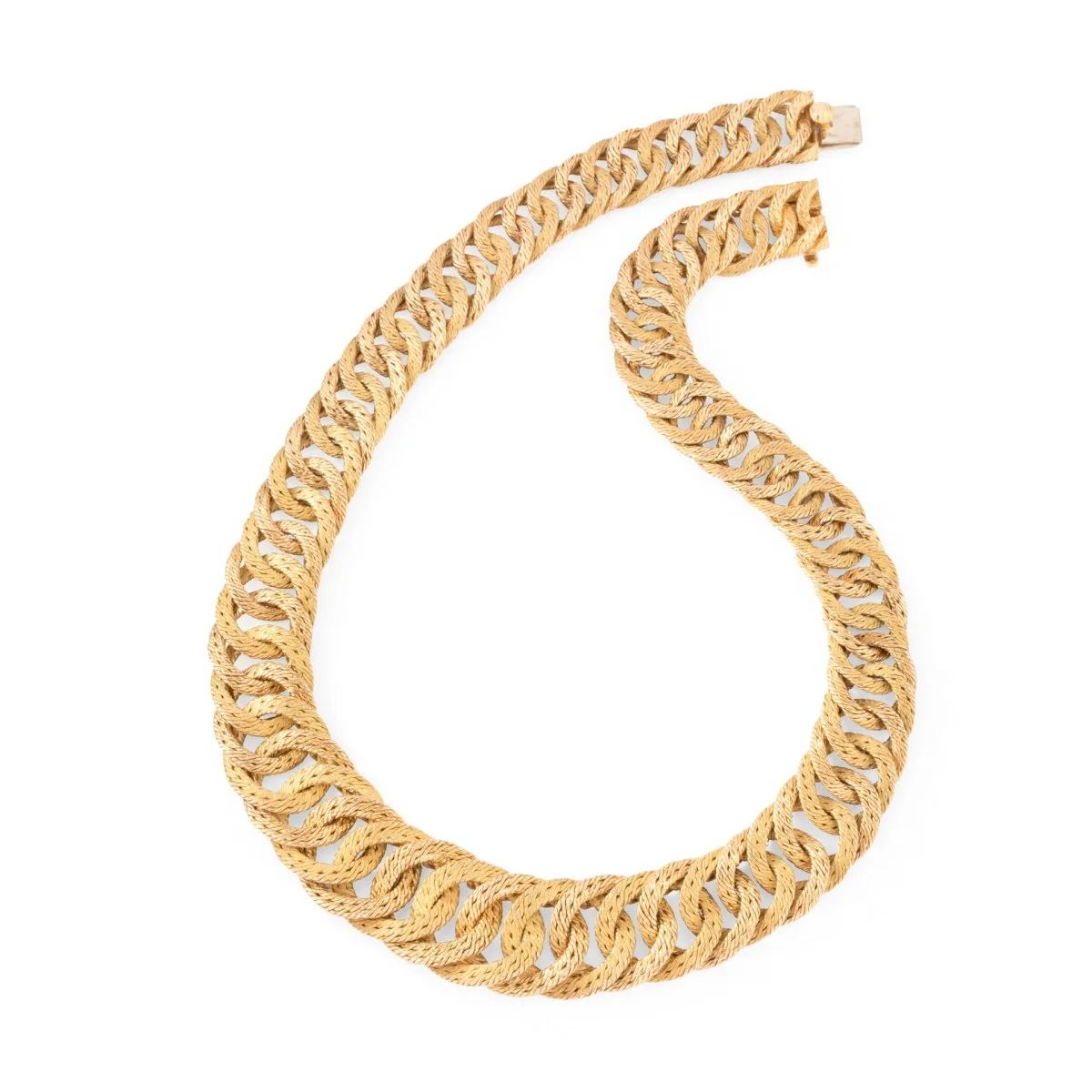 Collier Maille BULGARI en or jaune - Image 5