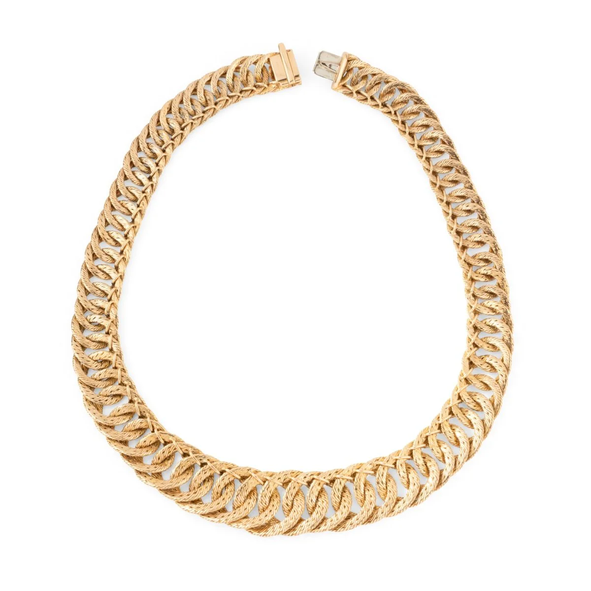 Collier Maille BULGARI en or jaune - Image 7