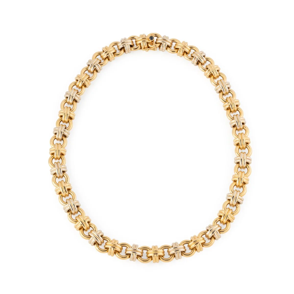 Collier Maille CAPLAIN SAINT ANDRÉ en or jaune et or blanc