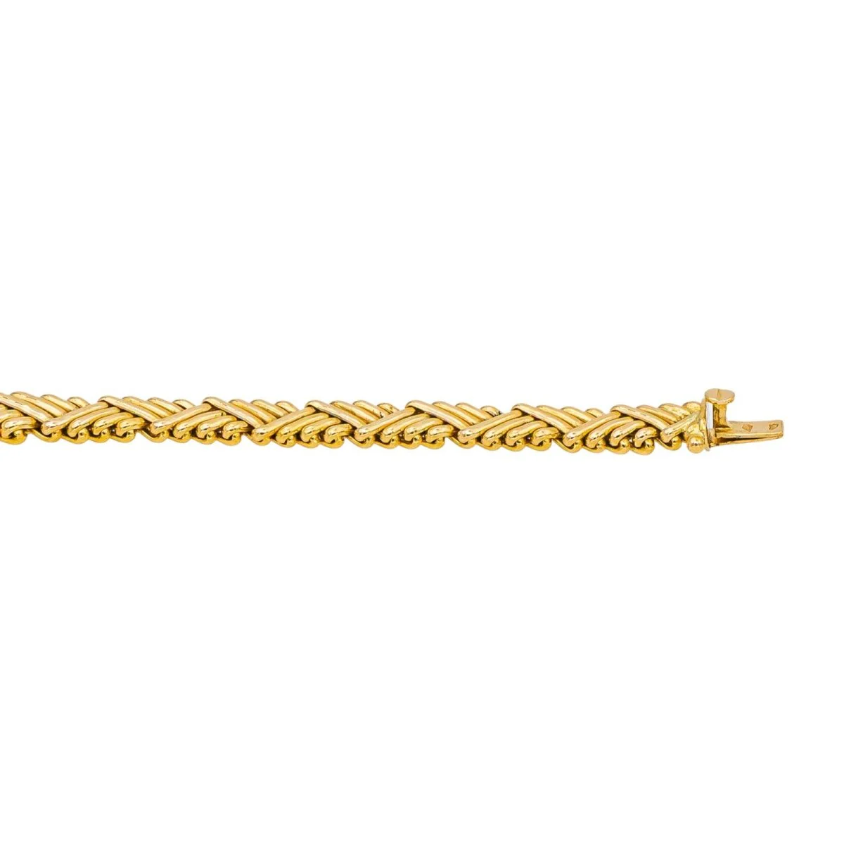 Collier Maille en or jaune - Image 7