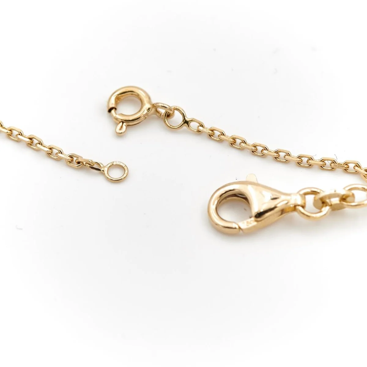 Collier Chaîne maille corde en or jaune - Image 12