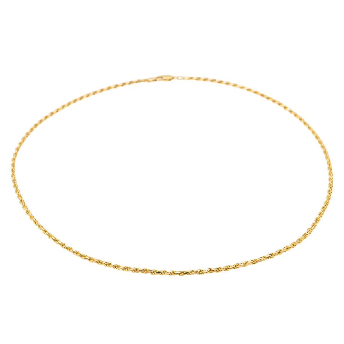 Collier Maille corde Or jaune - Image 3