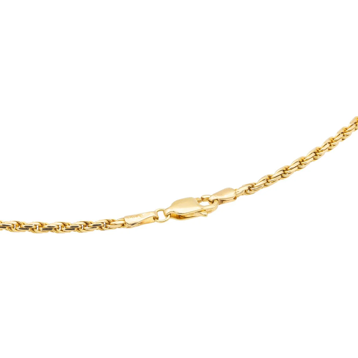Collier Maille corde Or jaune - Image 4