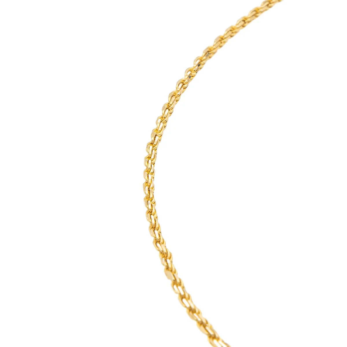 Collier Maille corde Or jaune - Image 6