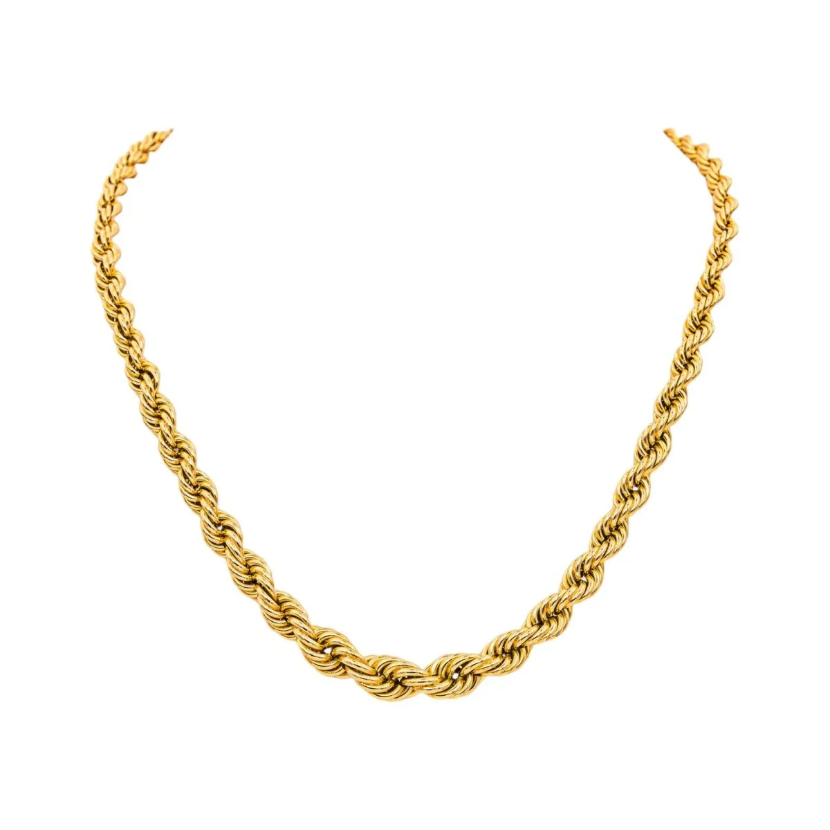Collier Maille en or jaune - Image 3