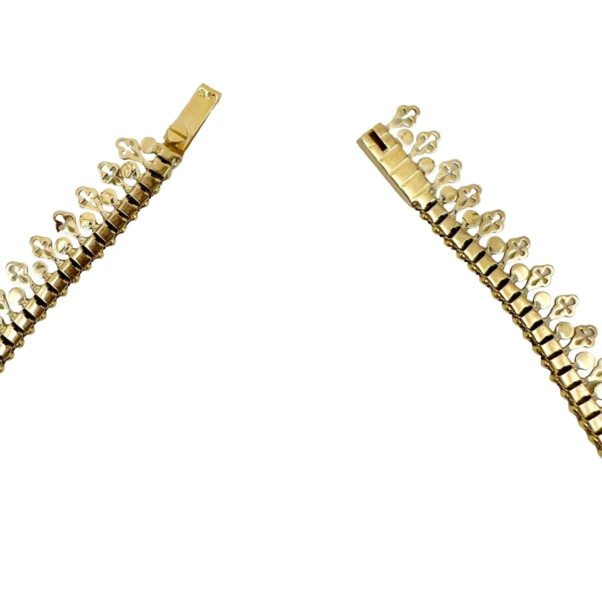Collier Maille en or jaune - Image 4