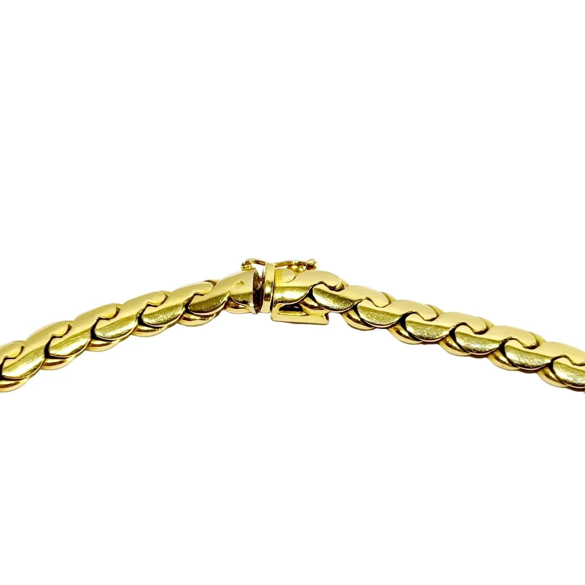Collier Maille en or jaune - Image 3