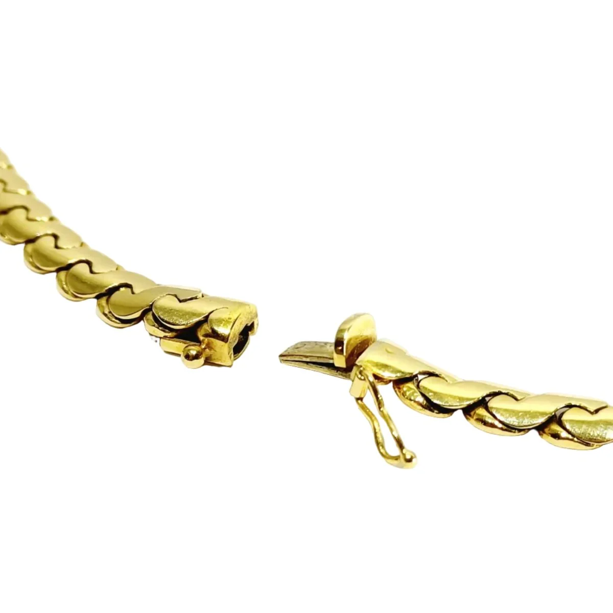 Collier Maille en or jaune - Image 4