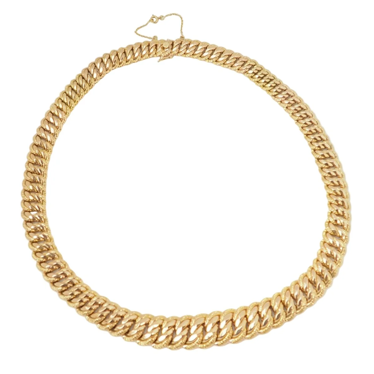 Collier Maille en or jaune - Image 3