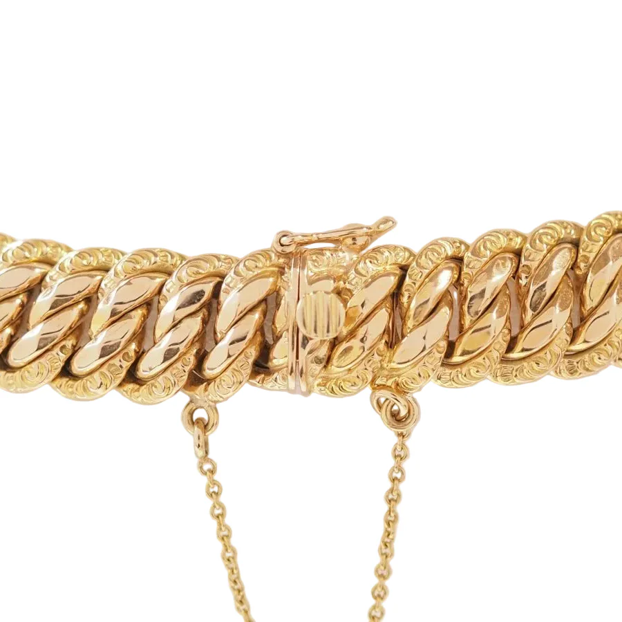 Collier Maille en or jaune - Image 4