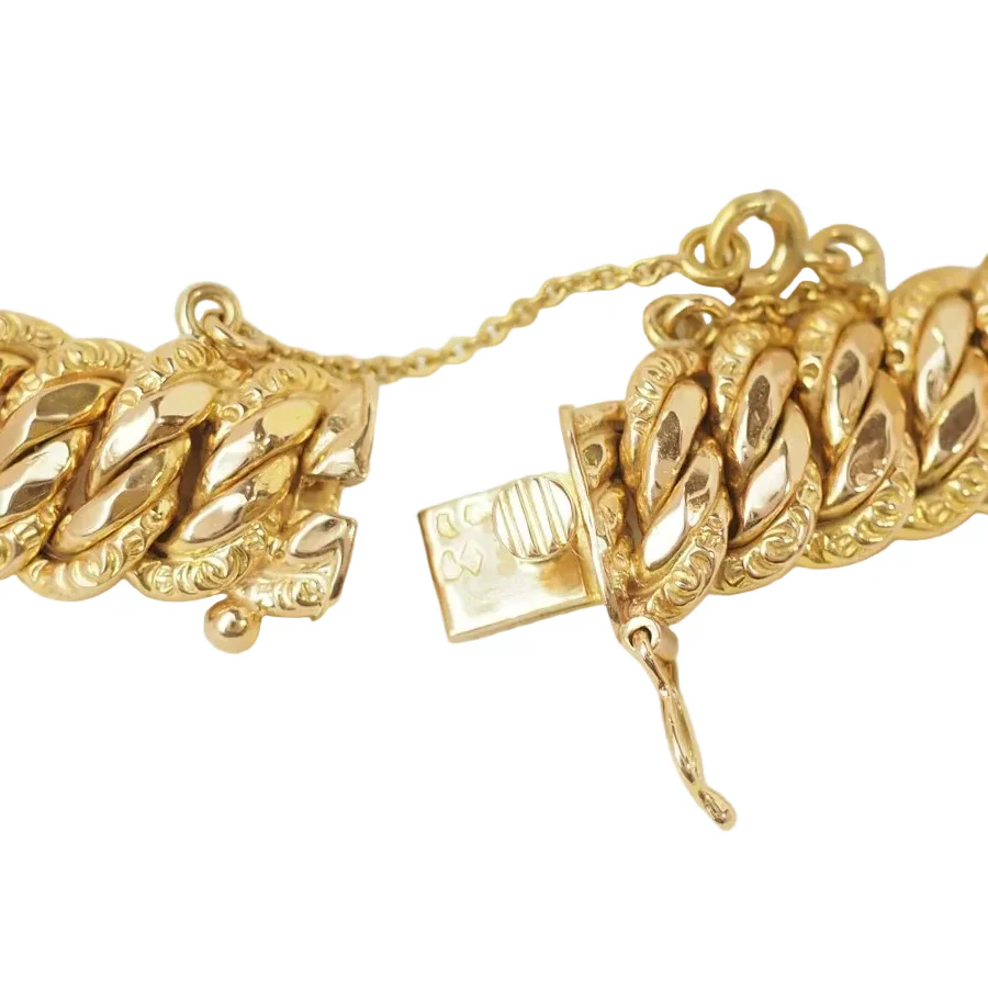 Collier Maille en or jaune - Image 6