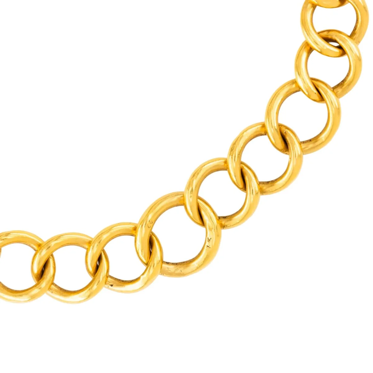 Collier Maille en or jaune - Image 6