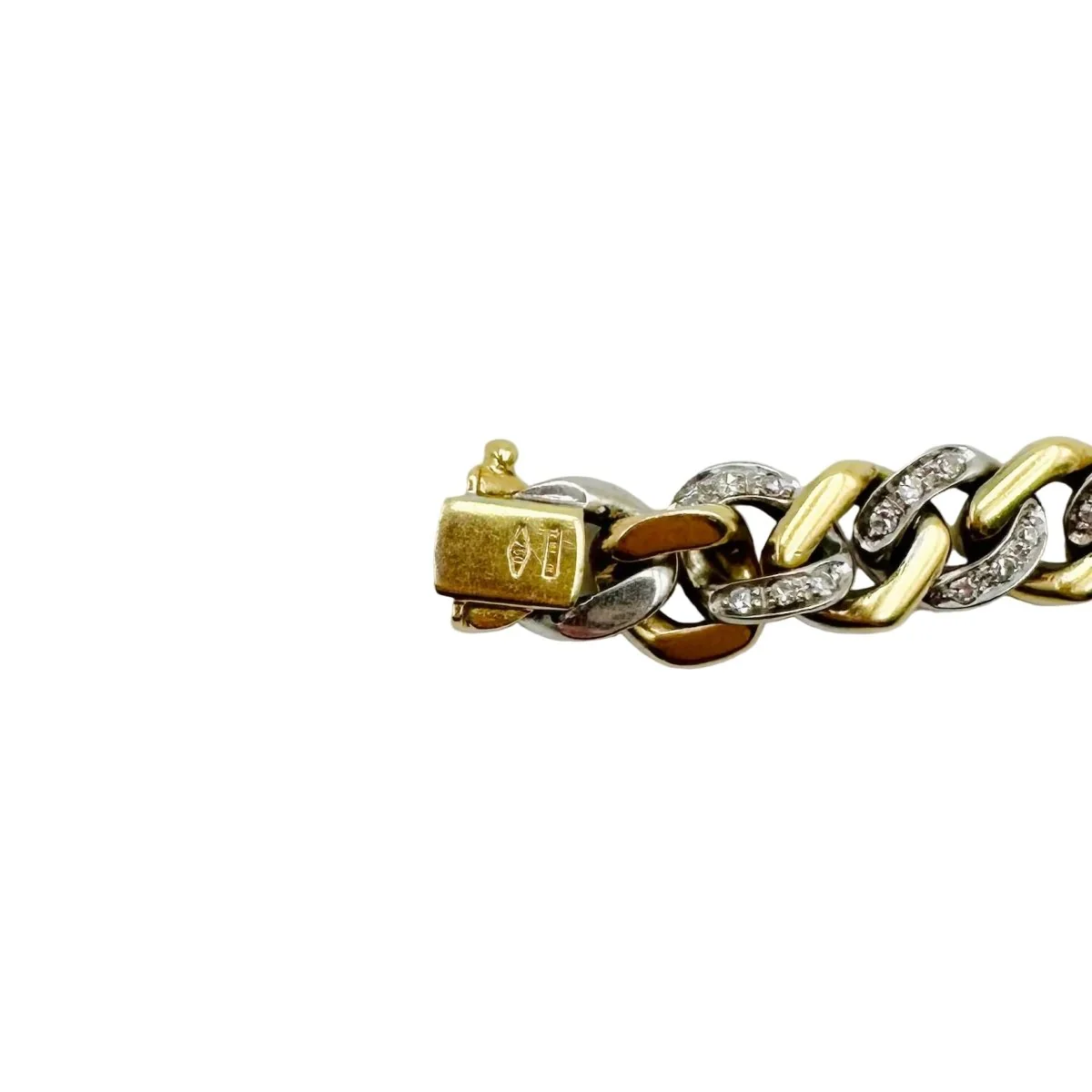 Collier Maille en or jaune, or blanc et diamants - Image 6