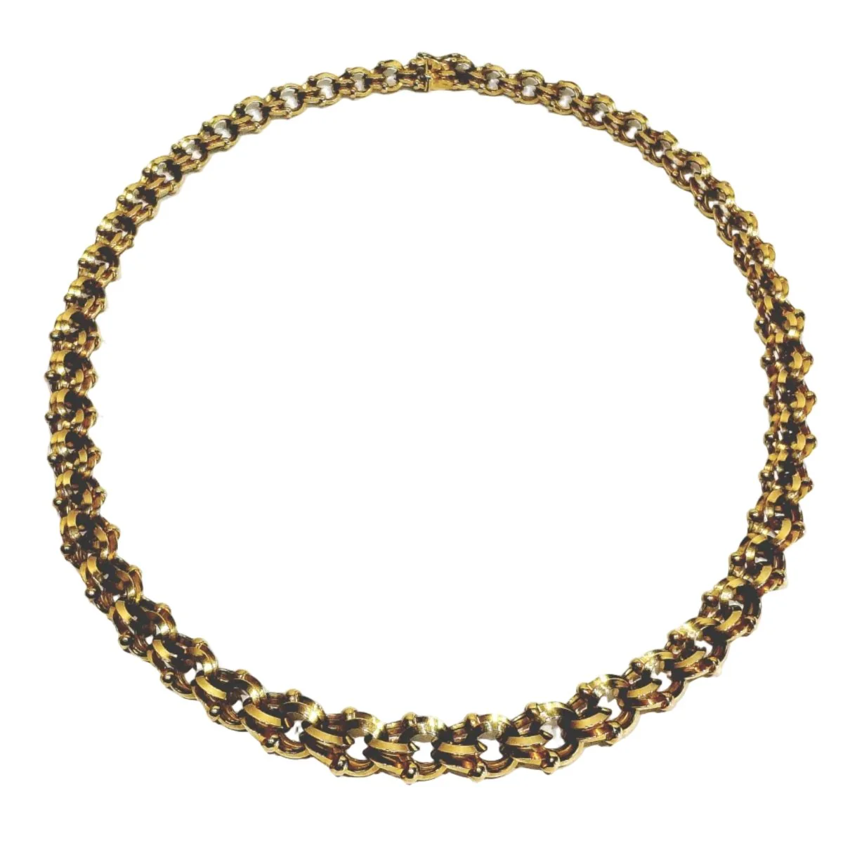 Collier Maille en or rose