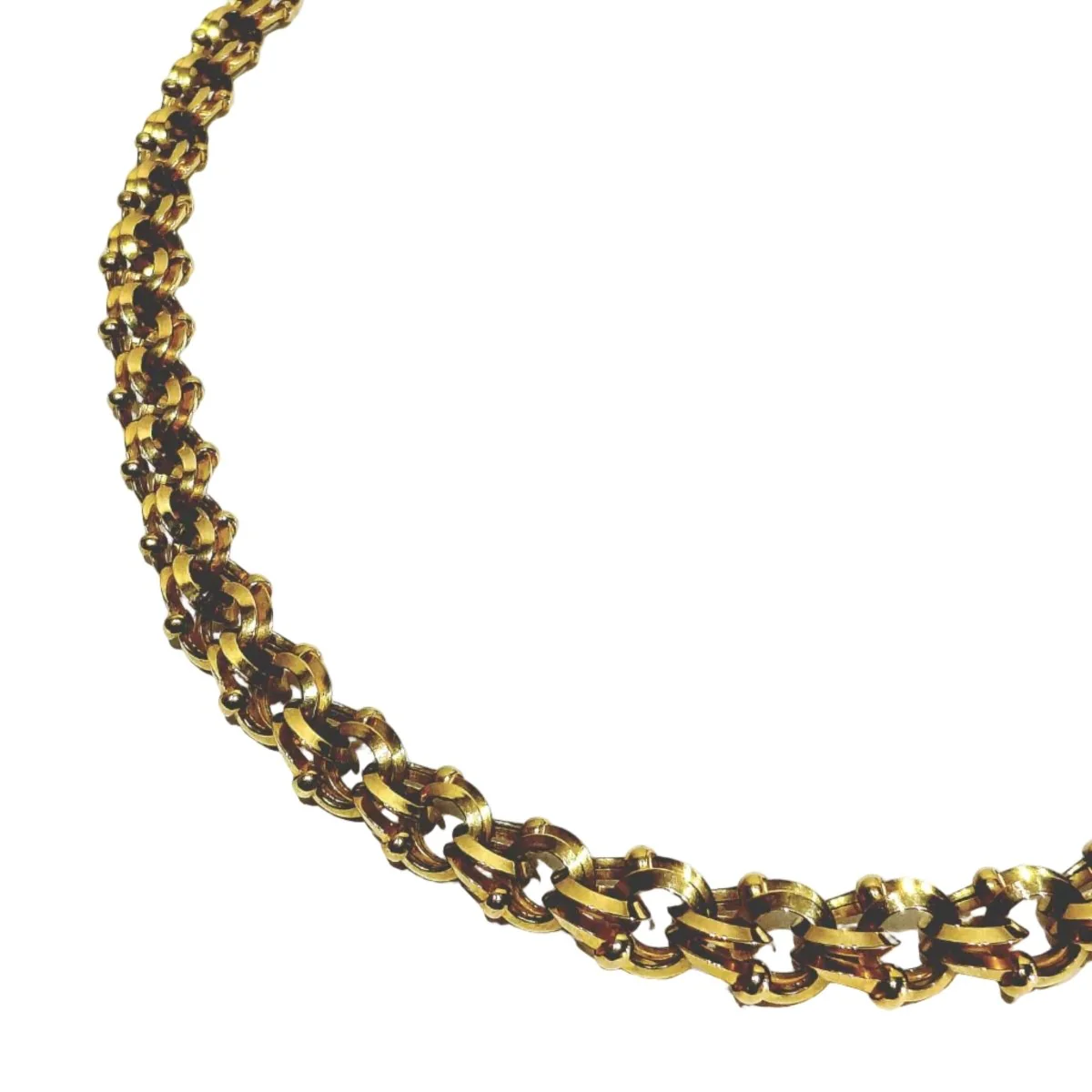 Collier Maille en or rose - Image 3