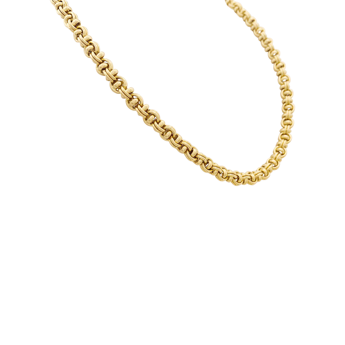 Collier Maille fantaisie en or jaune - Image 3