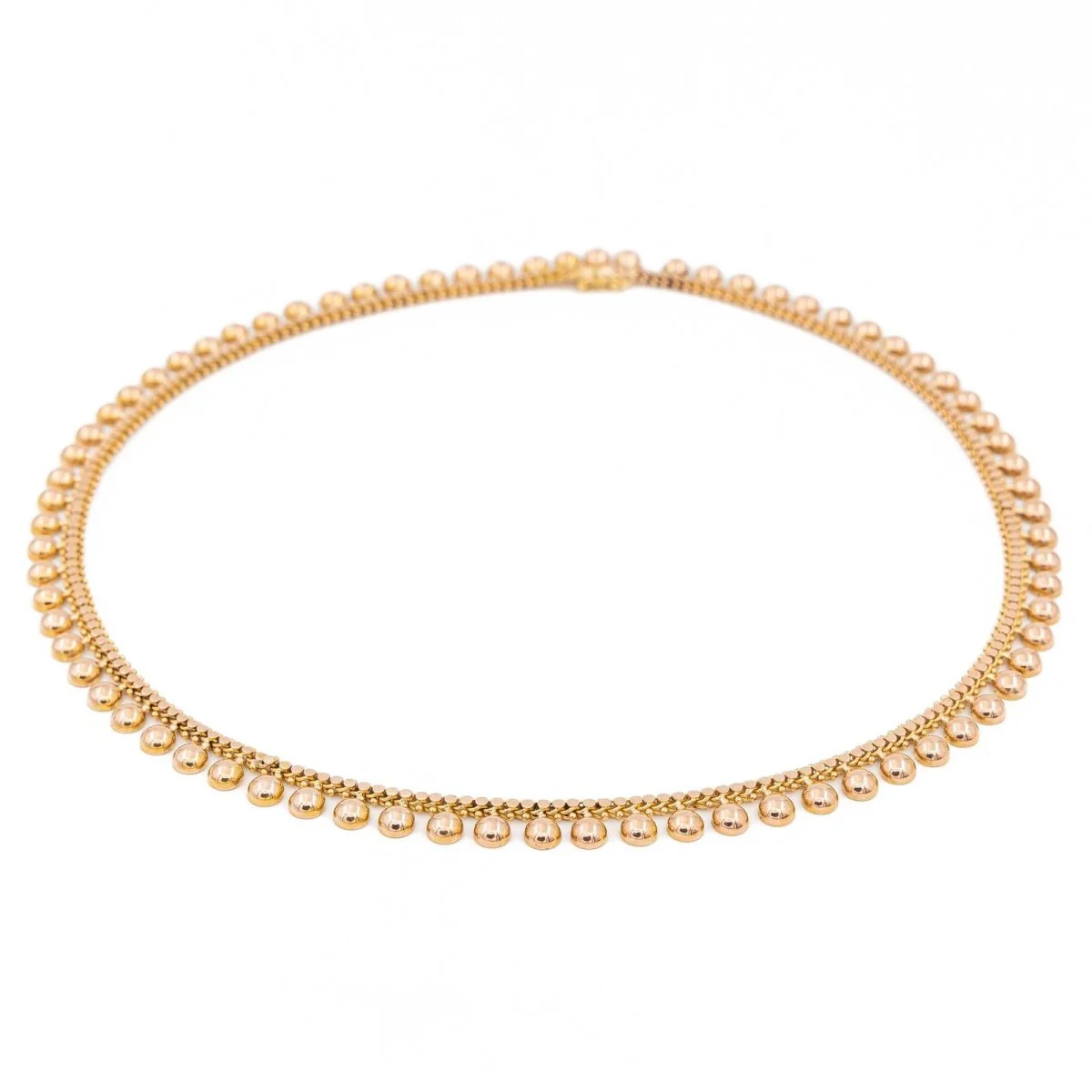 Collier Maille fantaisie en or rose - Image 3