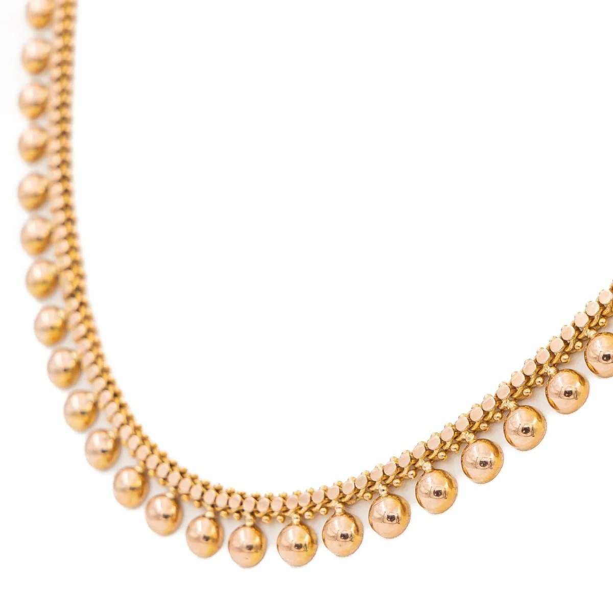 Collier Maille fantaisie en or rose - Image 4
