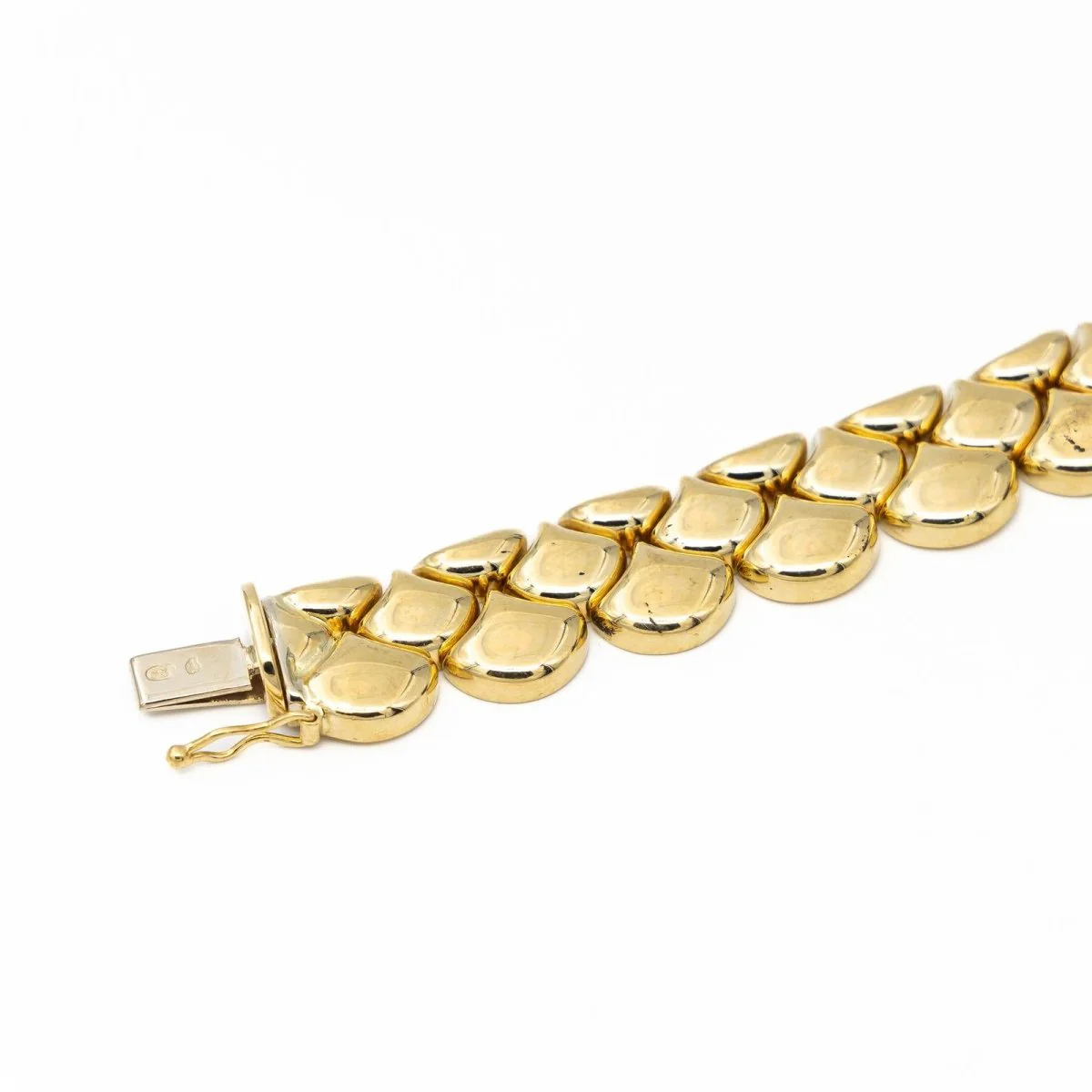 Collier Maille fantaisie en or jaune - Image 4