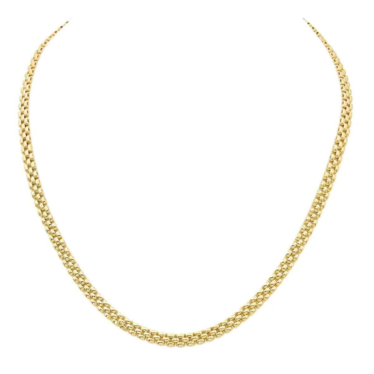 Collier Maille fantaisie Or jaune