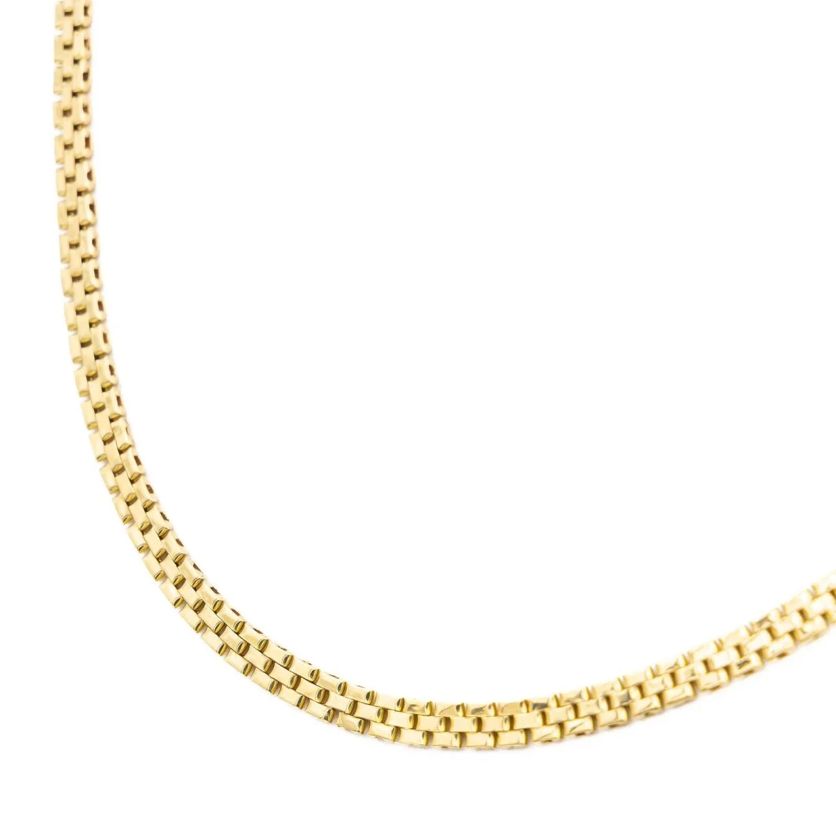 Collier Maille fantaisie Or jaune - Image 5