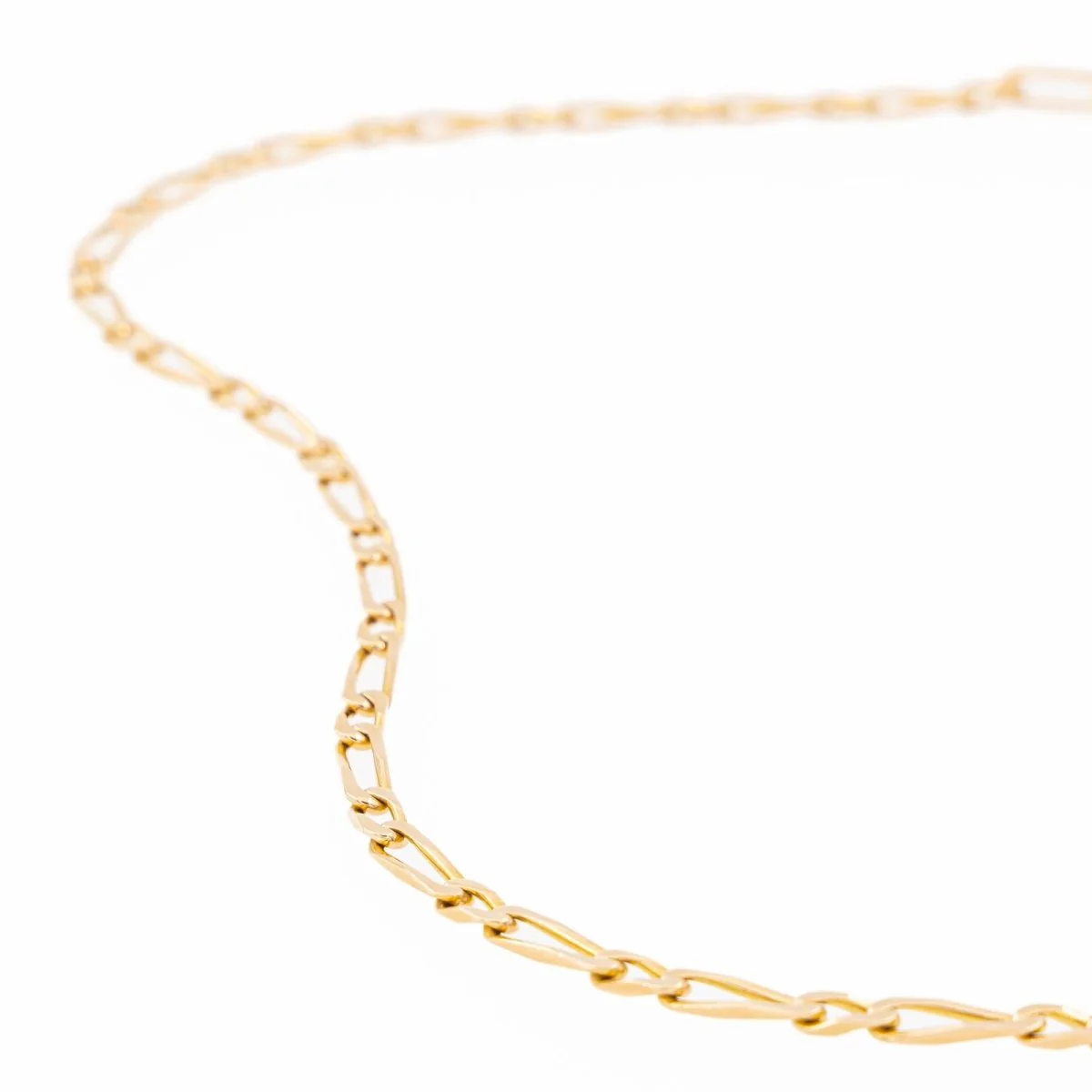 Collier Maille figaro Or jaune - Image 4