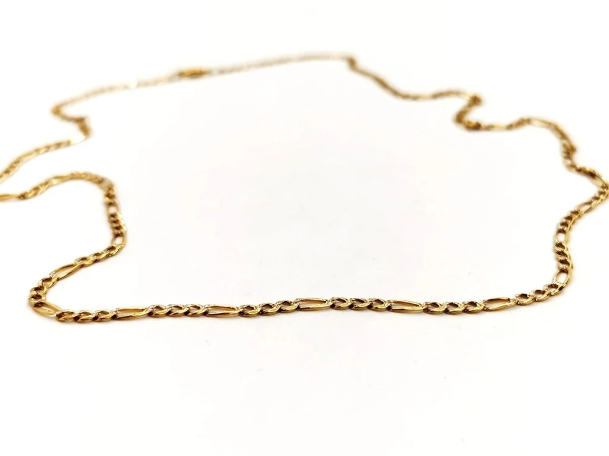 Collier Maille figaro Or jaune - Image 5