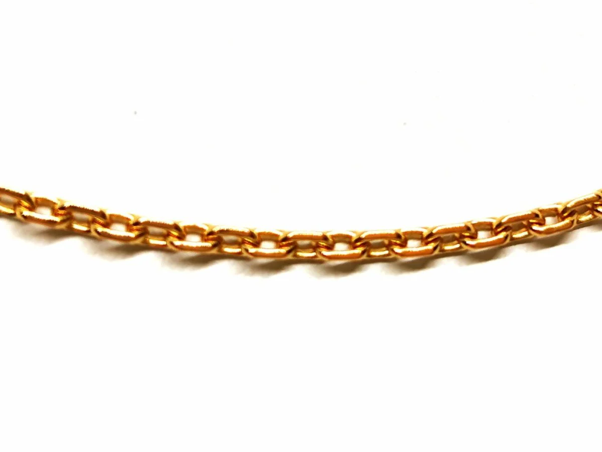 Collier Maille forçat Or jaune