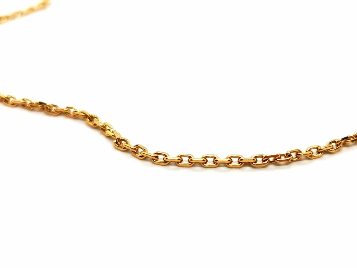Collier Maille forçat Or jaune - Image 6
