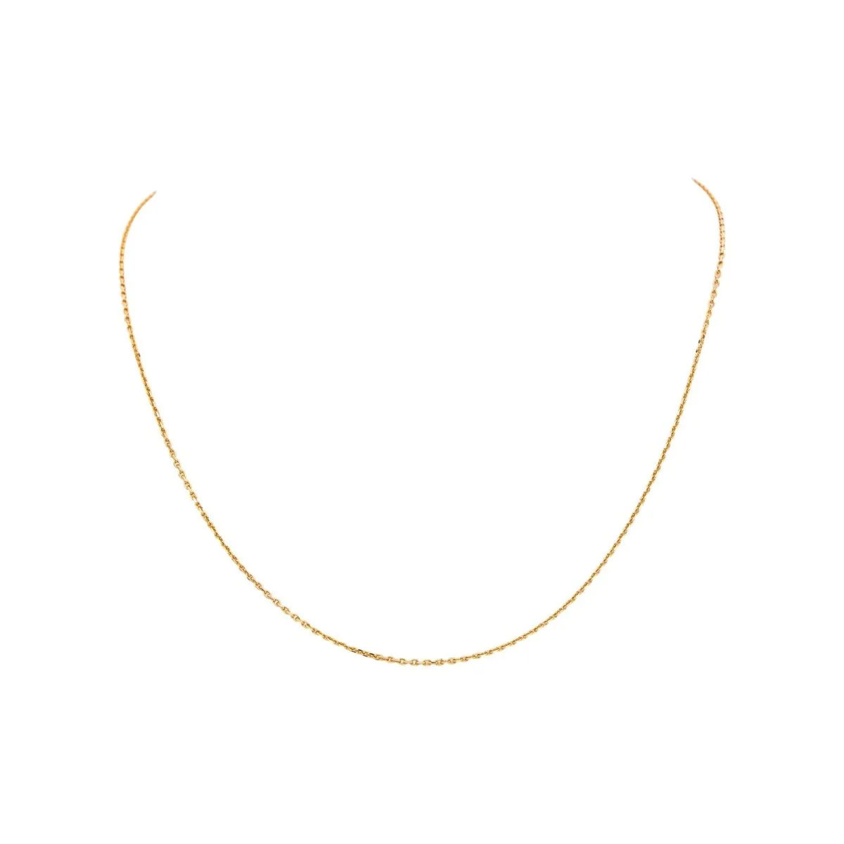 Collier Maille en or jaune - Image 3