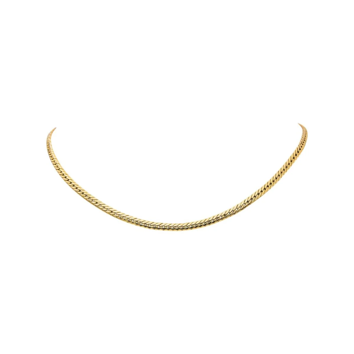 Collier Maille en or jaune - Image 3