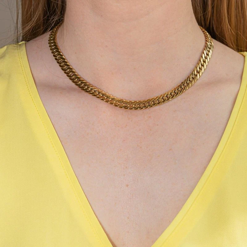 Collier Maille en or jaune - Image 2