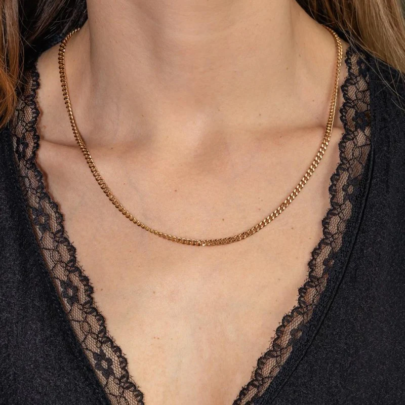 Collier Chaîne en or rose - Image 2