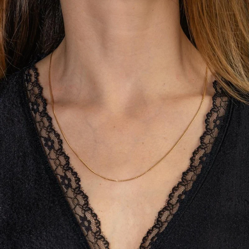 Collier Chaîne en or rose - Image 2