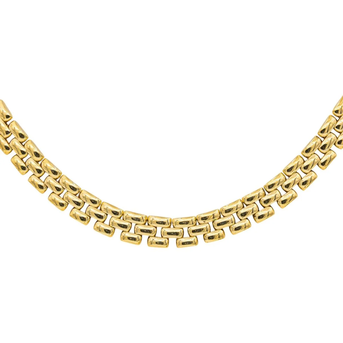 Collier Maille en or jaune - Image 3