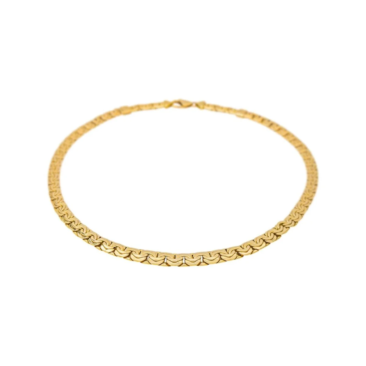 Collier Maille en or jaune - Image 4